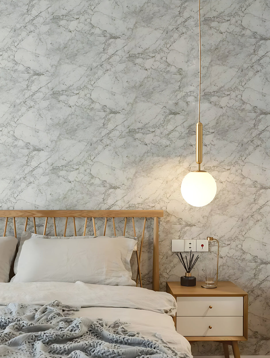 Round Glass Hanging Pendant Light / Ruchi