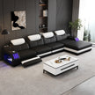 Power Recliner Leather LED Sofa Bed / Ruchi