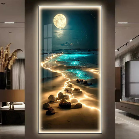 LED Painting Entrance Wall Lamp / Ruchi