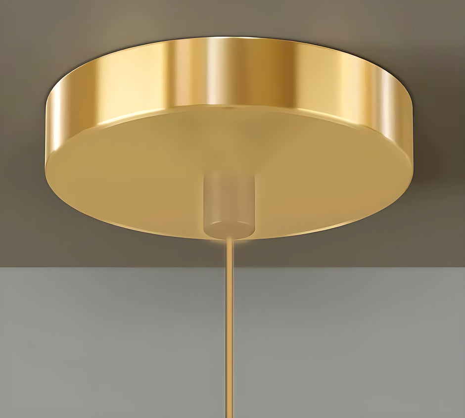 Round Glass Hanging Pendant Light / Ruchi