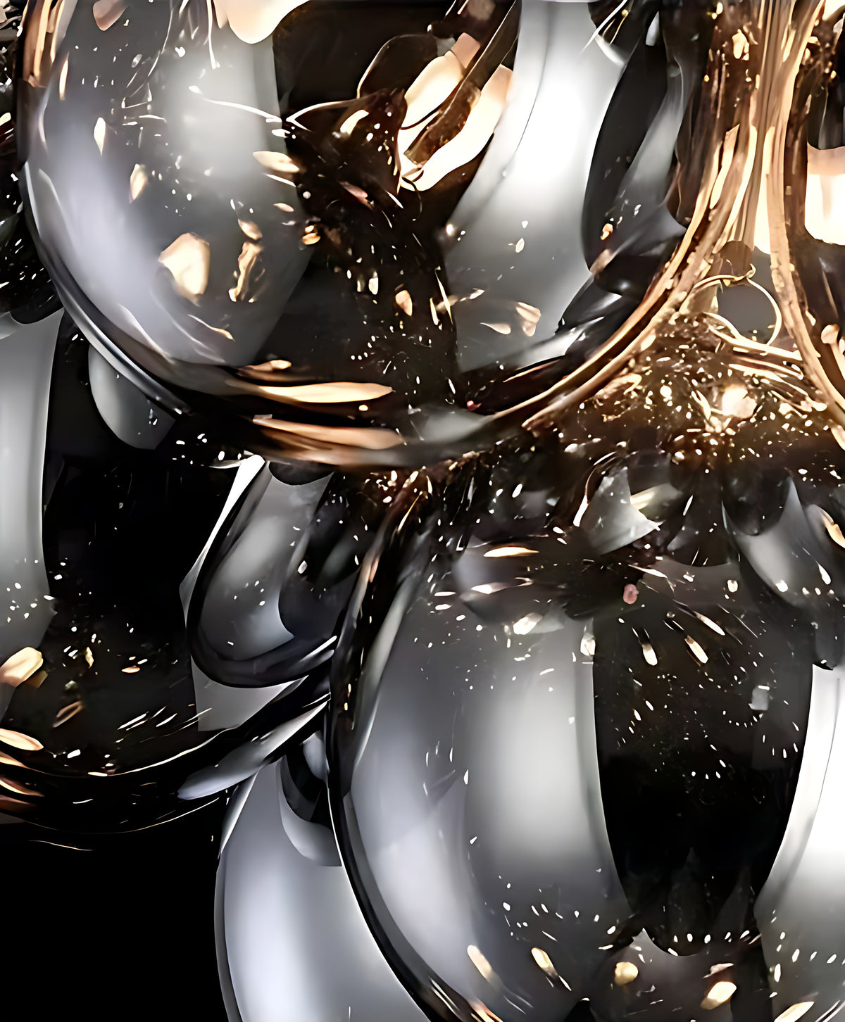 Modern Balloon Glass LED Pendant  Light / Ruchi