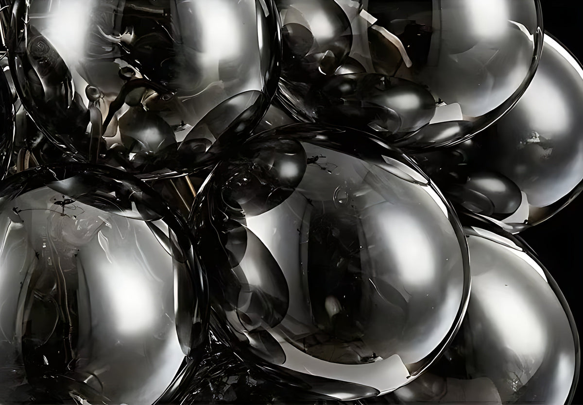 Modern Balloon Glass LED Pendant  Light / Ruchi