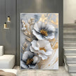 Floral Framed Canvas Wall Art / Ruchi