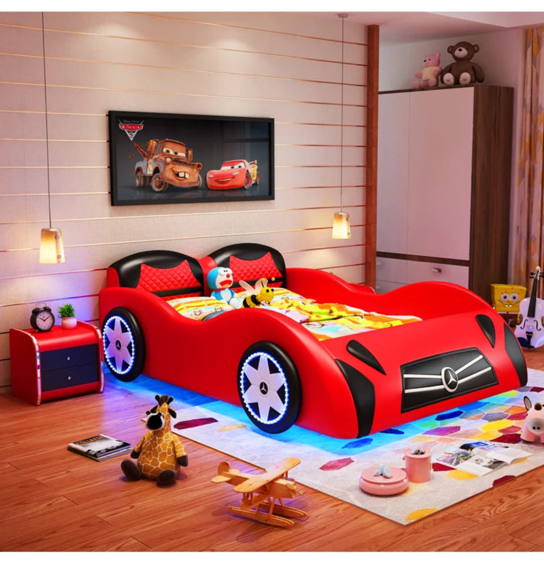 Leather Car Bed with LED / Ruchi