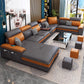 Relaxing U-Shaped Leather Sectional Sofa / Ruchi
