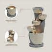 5-Tier Indoor/Outdoor LED Polyresin Water Fountain / Ruchi