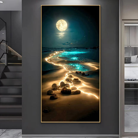 LED Painting Entrance Wall Lamp / Ruchi