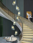 Modern LED Pendant Design Chandelier For Staircase / Ruchi