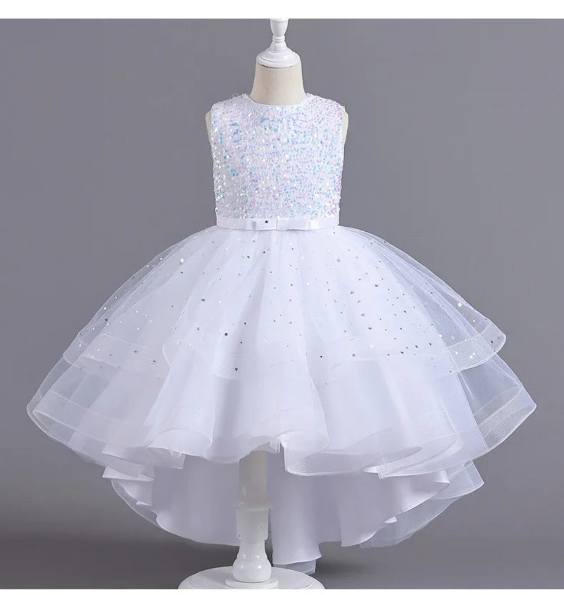 Sleeveless Cotton Flower Girl Dress For Wedding / Ruchi
