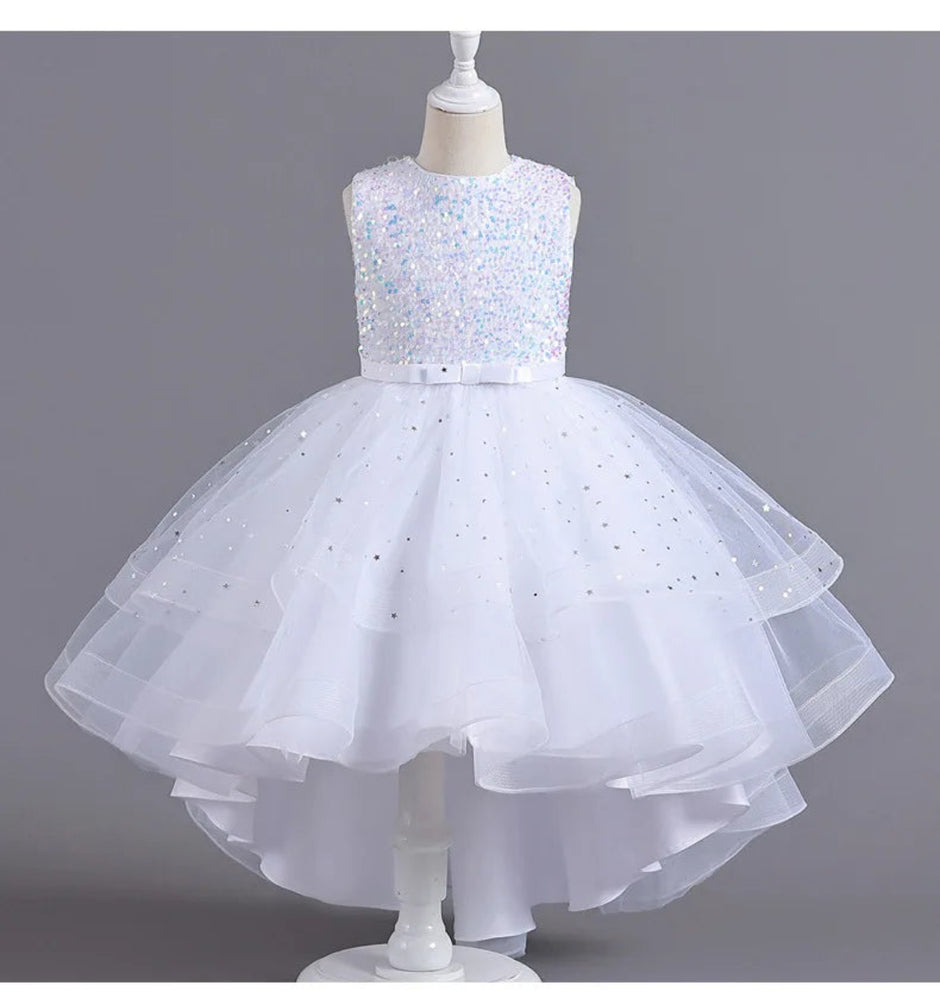 Sleeveless Cotton Flower Girl Dress For Wedding / Ruchi