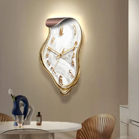 3D Melting Design LED Wall Clock / Ruchi
