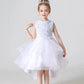Dazzling Design Sleeveless Cotton Wedding Dress / Ruchi