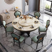 Round Marble Dining Table Set / Ruchi