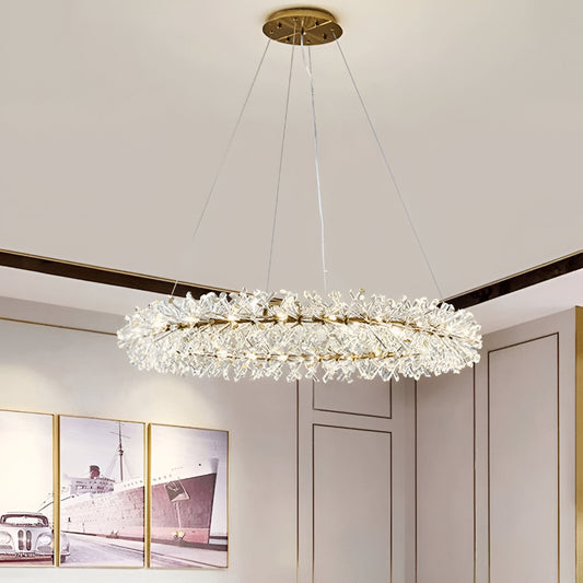 Luxury LED Crystal Chandelier Lamp / Ruchi