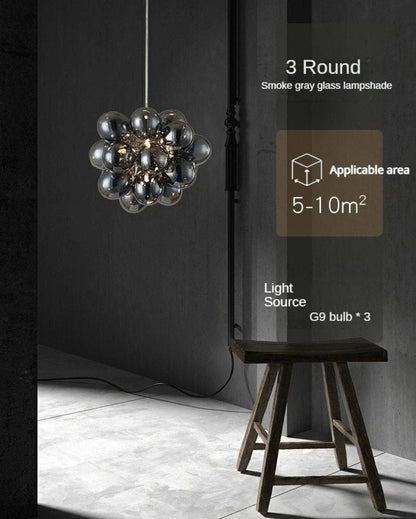Modern Balloon Glass LED Pendant  Light