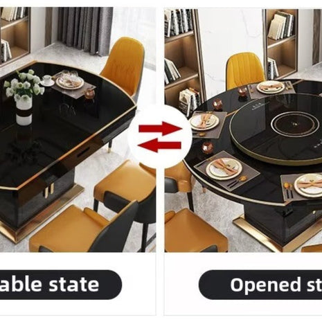 Smart-Heating Extendable Dining Table Set / Ruchi
