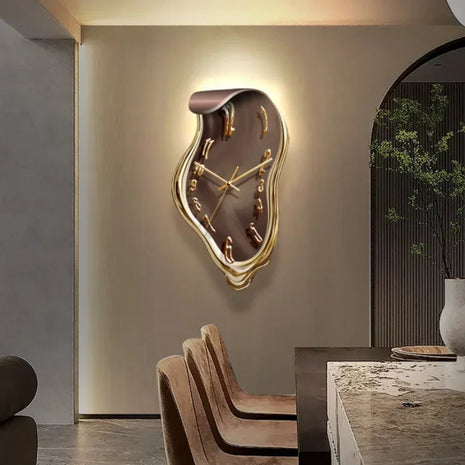 3D Melting Design LED Wall Clock / Ruchi