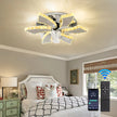 Modern Remote Control Ceiling Fan With LED Light / Ruchi