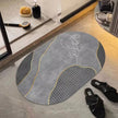 Super Absorbent Velvet Non-Slip Bathroom Mat