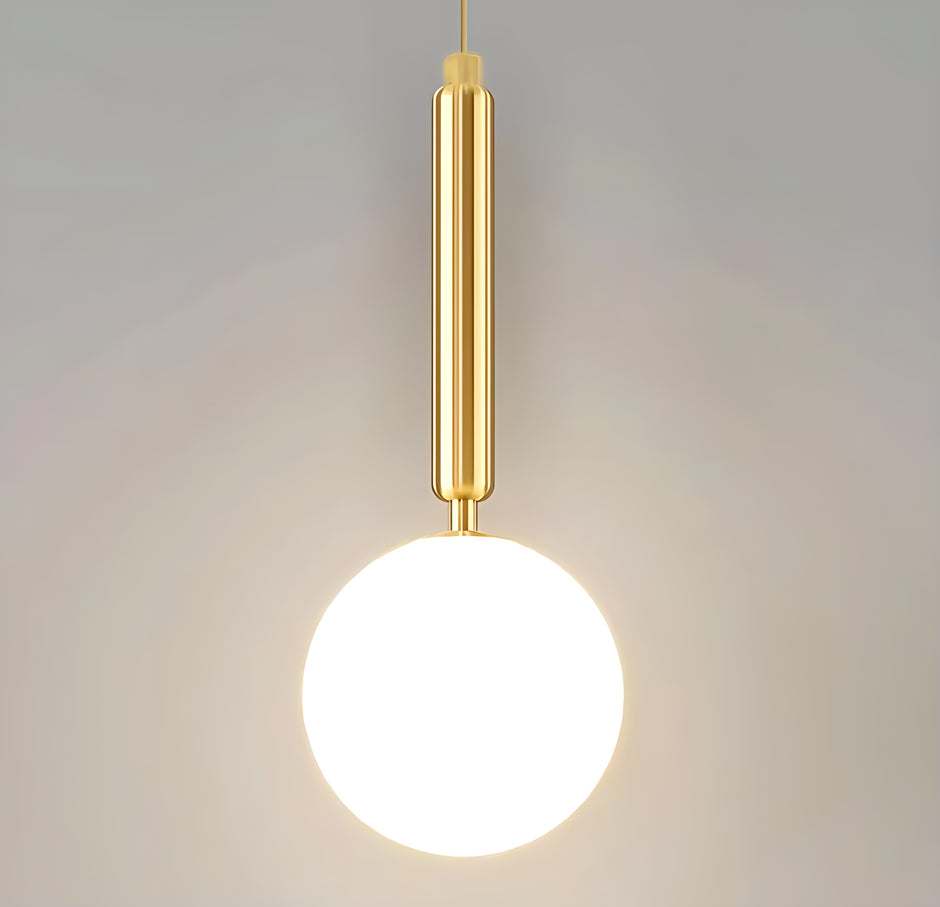 Round Glass Hanging Pendant Light / Ruchi