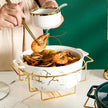 Marble Pattern Ceramic Serveware / Ruchi