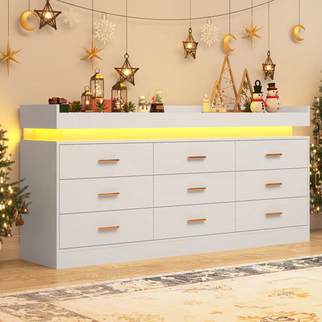 63" LED Drawer Chest / Ruchi