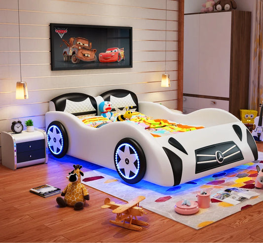 Leather Car Bed with LED / Ruchi