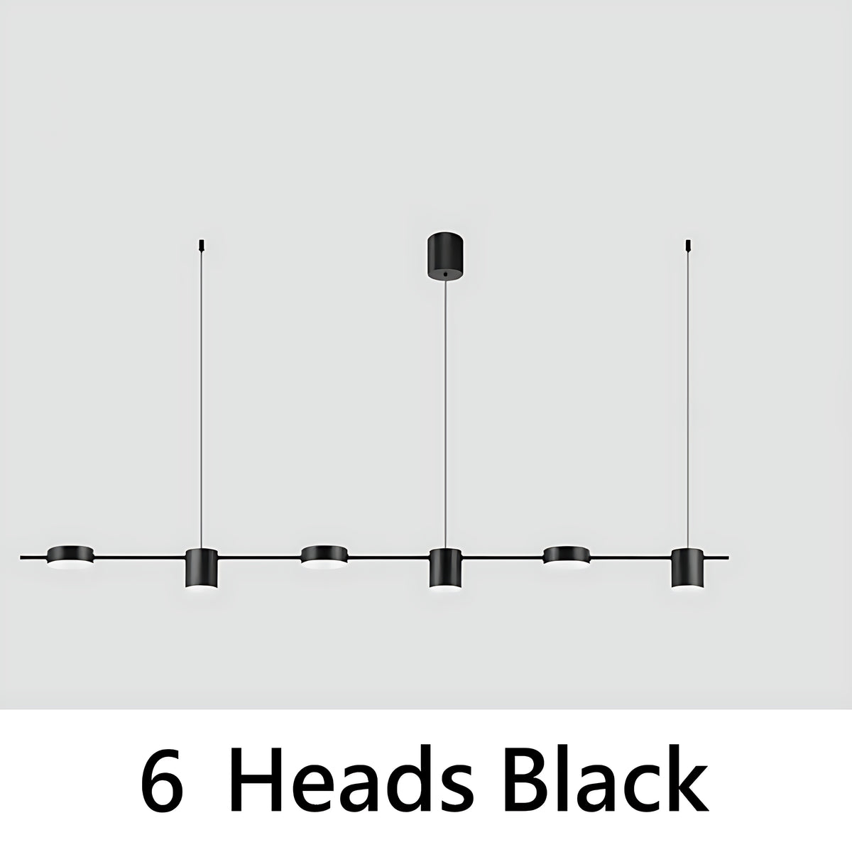Modern Minimalist LED Linear Pendant Light Chandelier