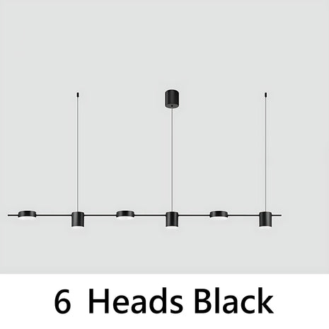 Modern Minimalist LED Linear Pendant Light Chandelier