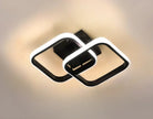 Modern Geometric LED Flush-Mount Ceiling Lights / Ruchi