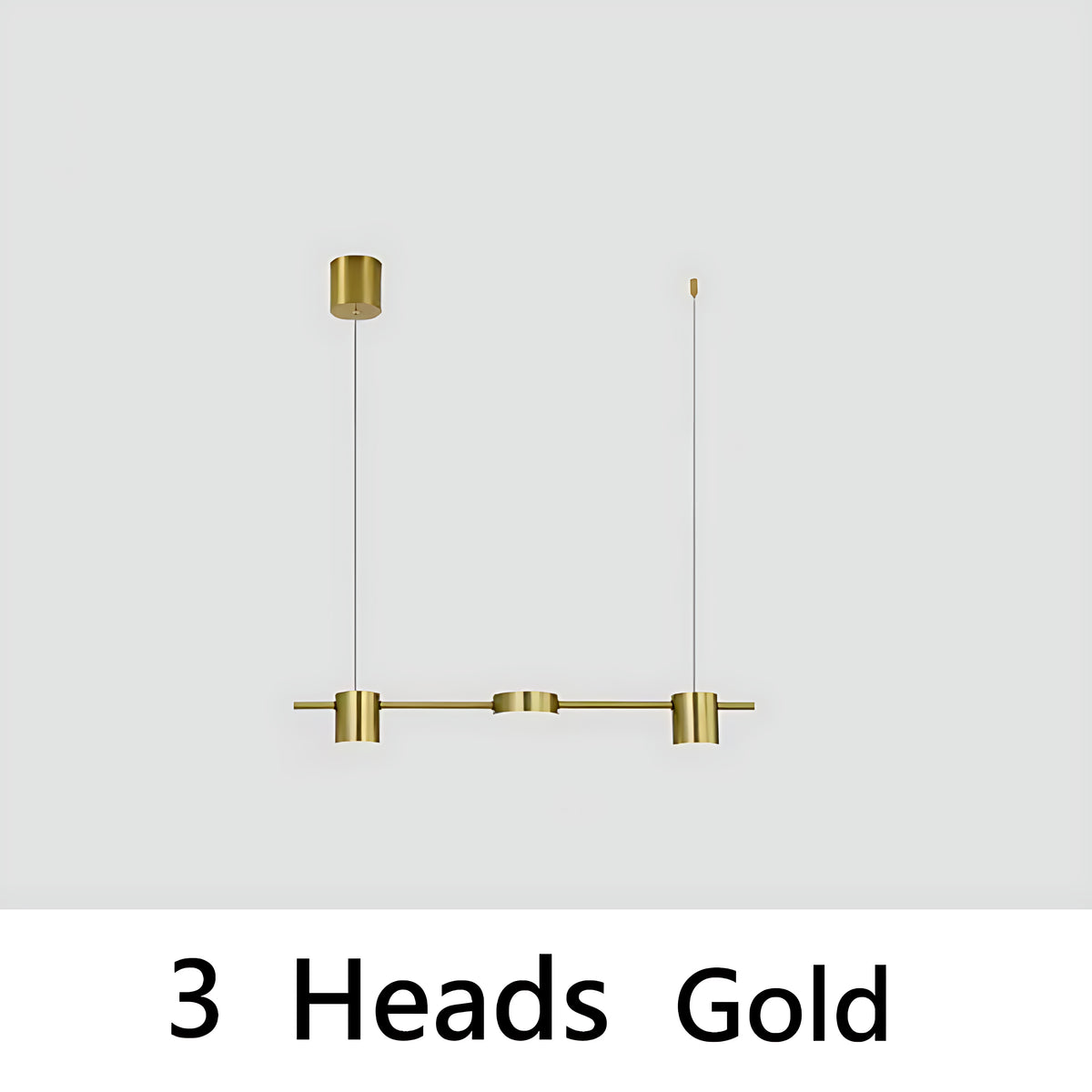 Modern Minimalist LED Linear Pendant Light Chandelier