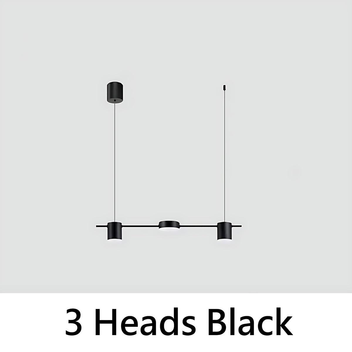 Modern Minimalist LED Linear Pendant Light Chandelier