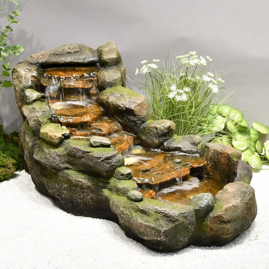 42.1" Resin Outdoor Water Fountain / Ruchi