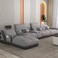 Head Massager Leather Sectional Sofa / Ruchi