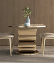 Butterfly Design Marble Dining Table Set