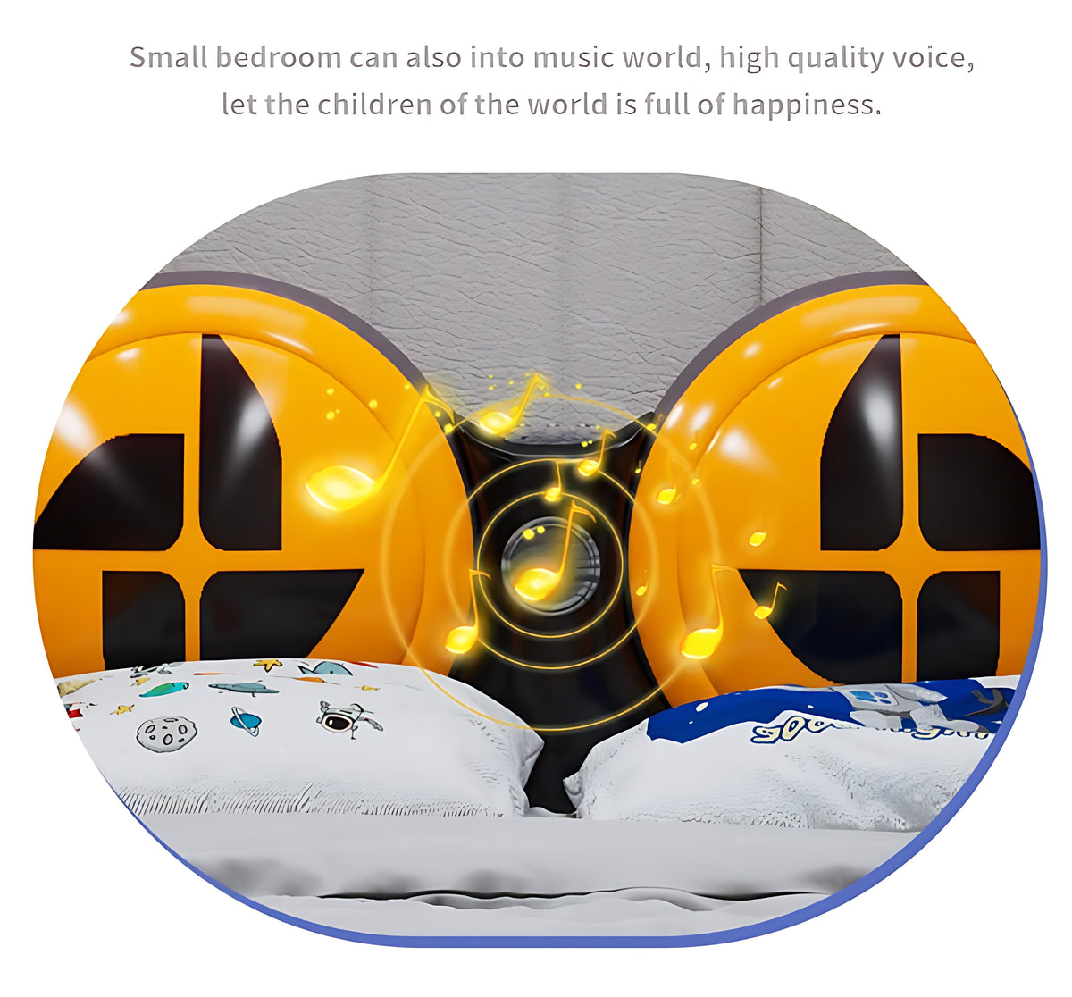 Leather Car Bed with LED & Speaker / Ruchi