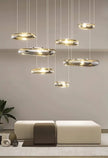 Round LED Chandelier For Dining Room