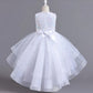 Dazzling Design Sleeveless Cotton Wedding Dress / Ruchi