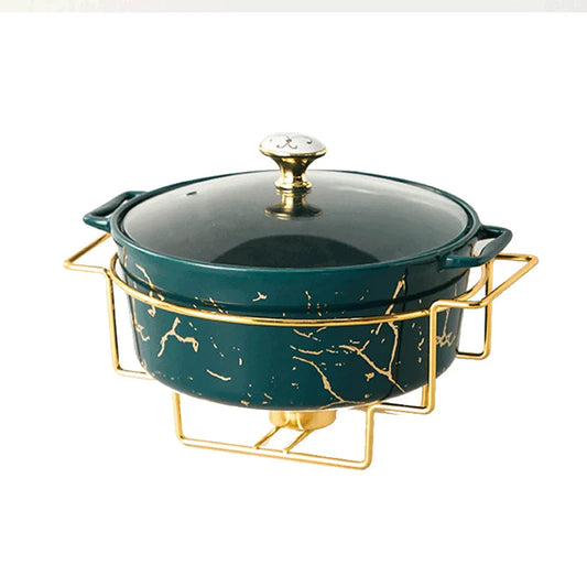 Marble Pattern Ceramic Serveware / Ruchi