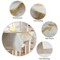 Elegant Christmas Design Printed Round Polyester Tablecloth / Ruchi