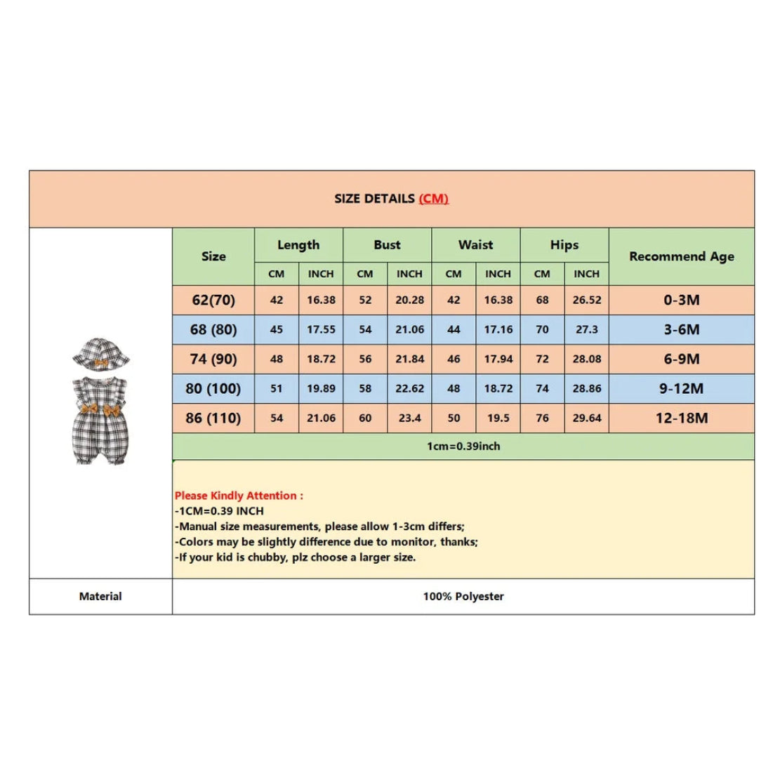 Cute Plaid Design Summer Comfy Polyester Outfit Set / Ruchi 