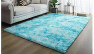 Shaded Design Non-Slip Polyester Area Rug / Ruchi