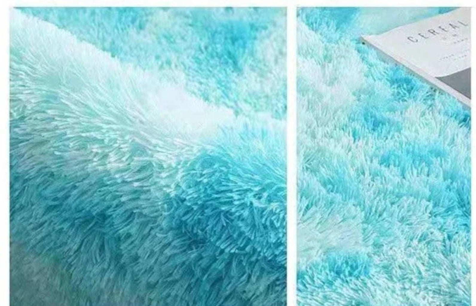 Shaded Design Non-Slip Polyester Area Rug / Ruchi