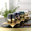 6 Pcs Ceramic Cup & Saucer Set / Ruchi
