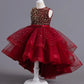 Sleeveless Kids Party Dress With Tulle Skirt / Ruchi 