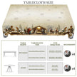 Christmas Nativity Scene Rectangular Or Round Polyester Tablecloth / Ruchi
