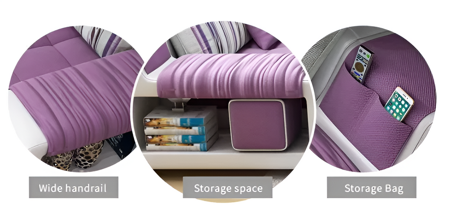 Multifunctional Contemporary Fabric Sectional Sofa / Ruchi