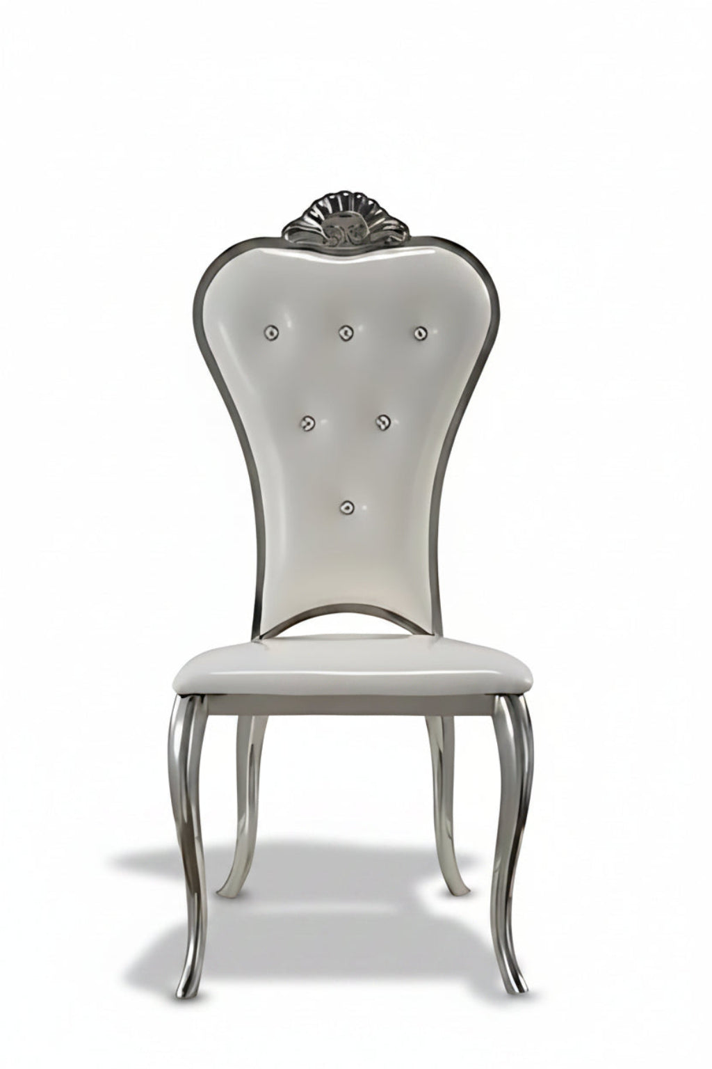 Captivating Base Marble Top Dining Table With 6 Chairs / Ruchi