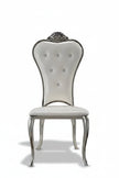 Captivating Base Marble Top Dining Table With 6 Chairs / Ruchi