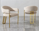 Glass Top Dining Table Set With 6 Chairs / Ruchi 